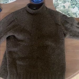 J crew crop lambs wool turtle neck